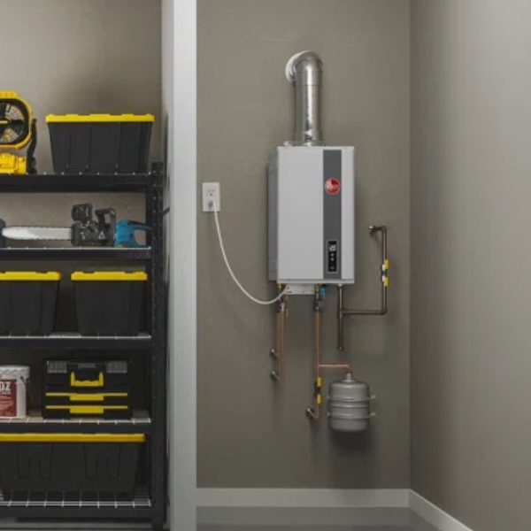 Natural gas tankless water heaters